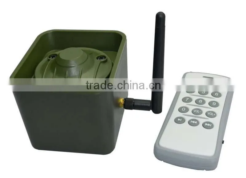 Waterproof electronic decoy, electronic decoy bird caller, electronic decoy mp3 with quite clear song audio output