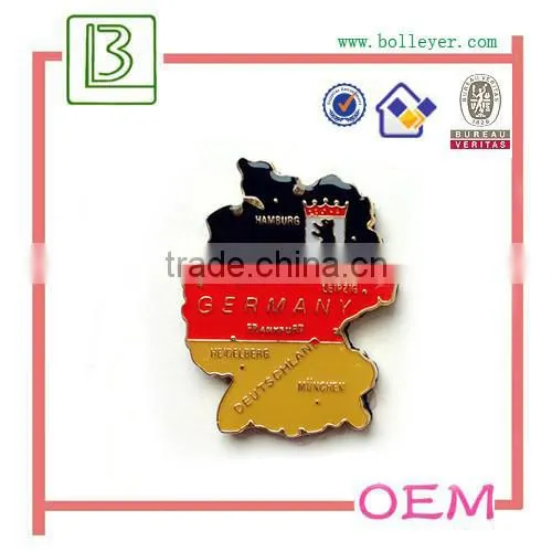 customized 3d Map Design fridge magnet souvenir