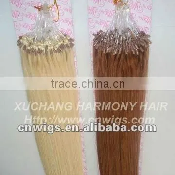 TOP selling curly brown micro rings loop kinky hair extensions
