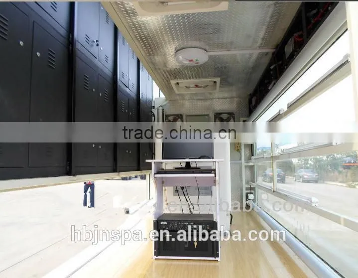 Export truck RHD led advertising truck for sale