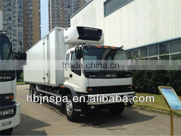 new product mini freezer box truck, small refrigerator box truck for sale