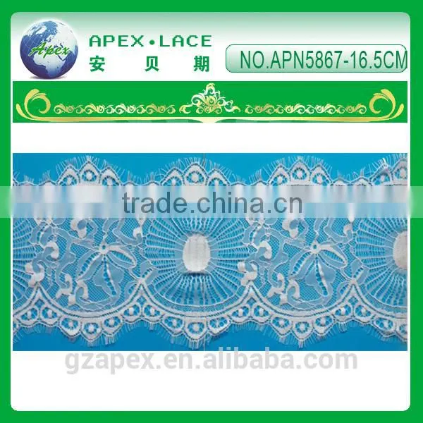 nylon lace/Trimming Lace For Underwear from guangzhou china APN5867