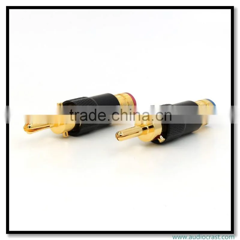 OEM Gold Plated banana plug Speaker Banana terminal