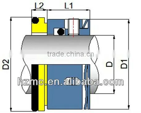 John Crane Type 80 Impeller Pump Seal