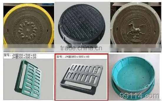 Industrial Grade FRP Polyster Drainage Round Cover