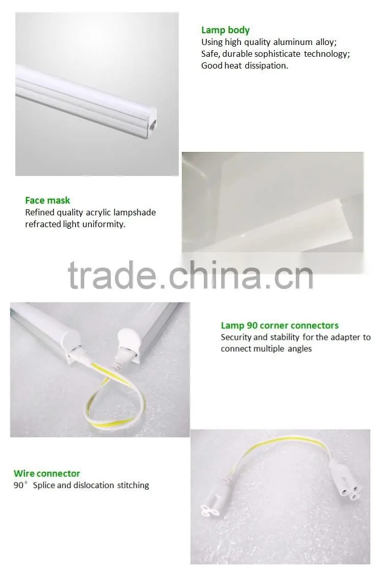 T5 LED fluorescent light 12w 900mm t5 led tube light for commercial lighting