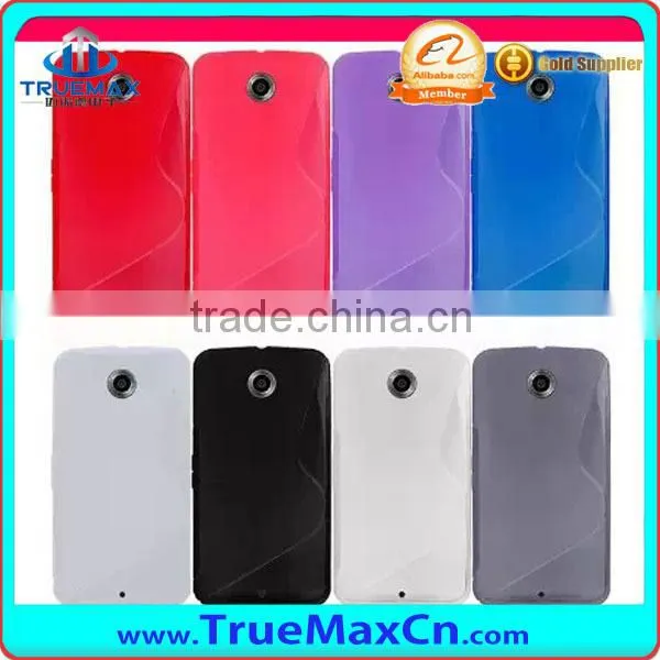 For Google r Motorola nexus 6 S type Soft TPU Case