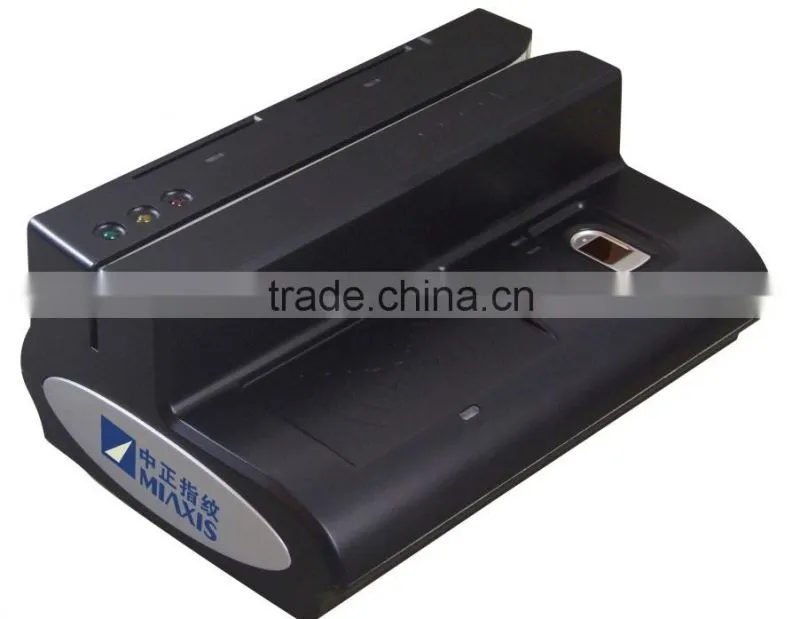 android magnetic card reader writer MR-500D fingerprint scanner device with EMV card reader writer