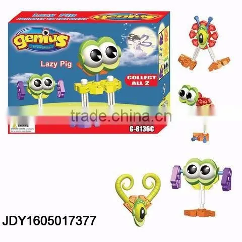 2016 Inventive design DIY building blocks DIY robot series learn while you play