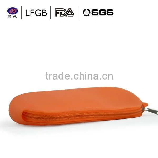 hot new products for 2015 zipper silicone waterproor bag/ silicone wallet / silicone women bags