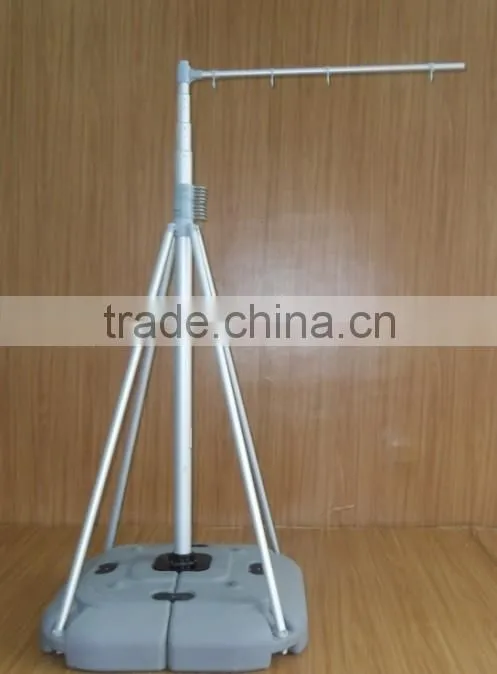 5M portable Outdoor telescopic flagpole,outdoor advertising beach flag