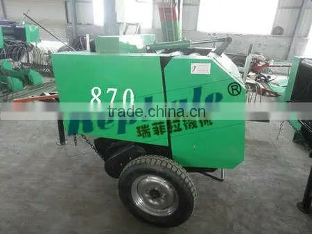 Automatic Round Shape Wheat Straw Baler