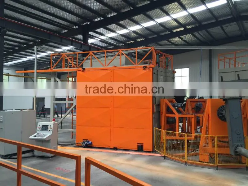 Fangda new technology rotational molding machine to Russian