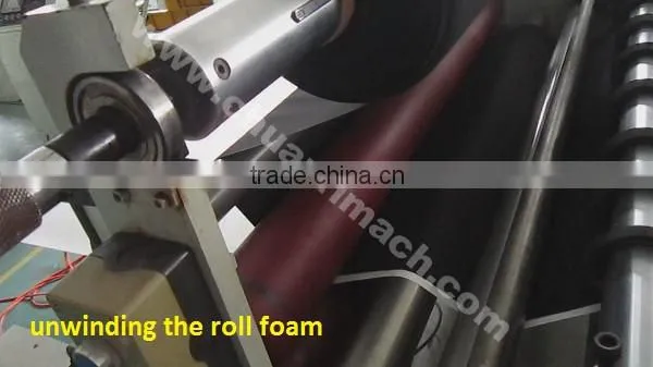 Foam Slitter & Laminator Machine (Foam Laminator Cutter)