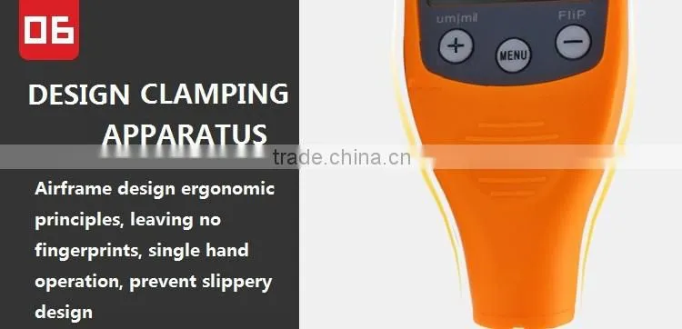 2015 New technology calbration design in Fe and NFe Coating thickness gauge