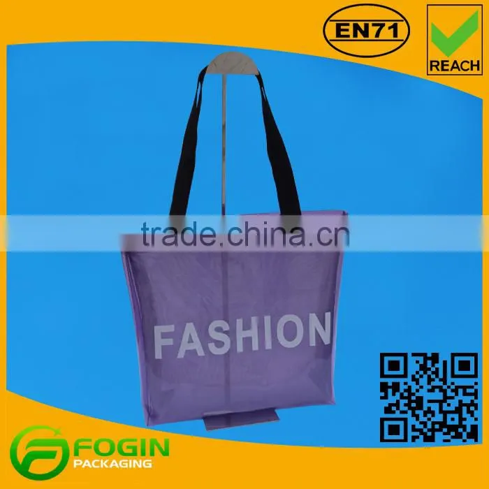 Customs promotional beach bag from manufacturer