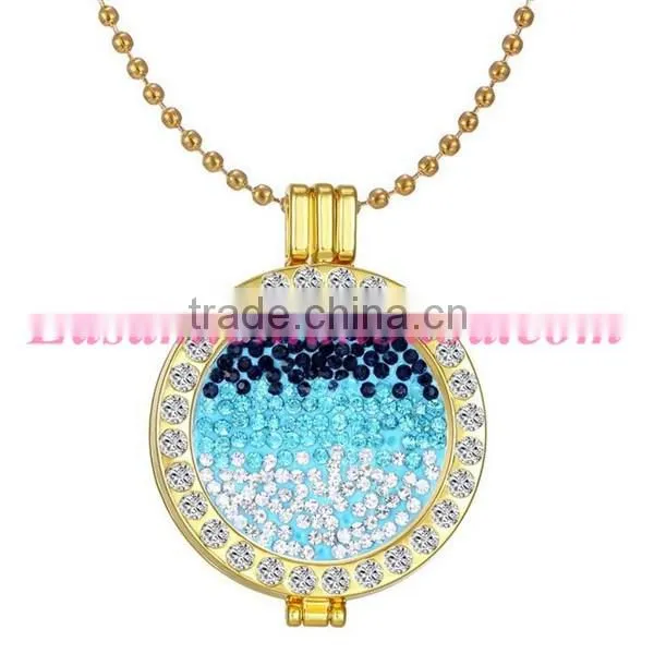 2016 Coin series jewelry necklace locket