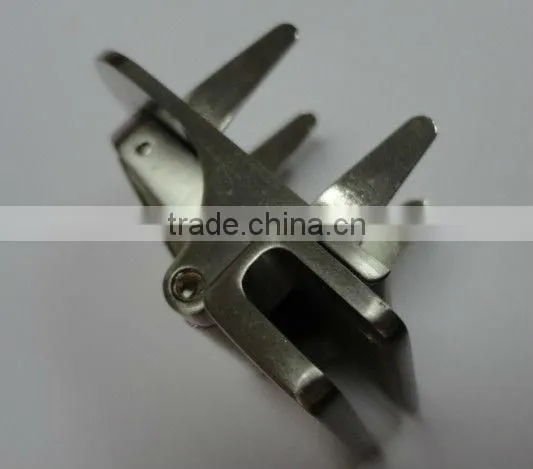 Stainless steel luggage self supports