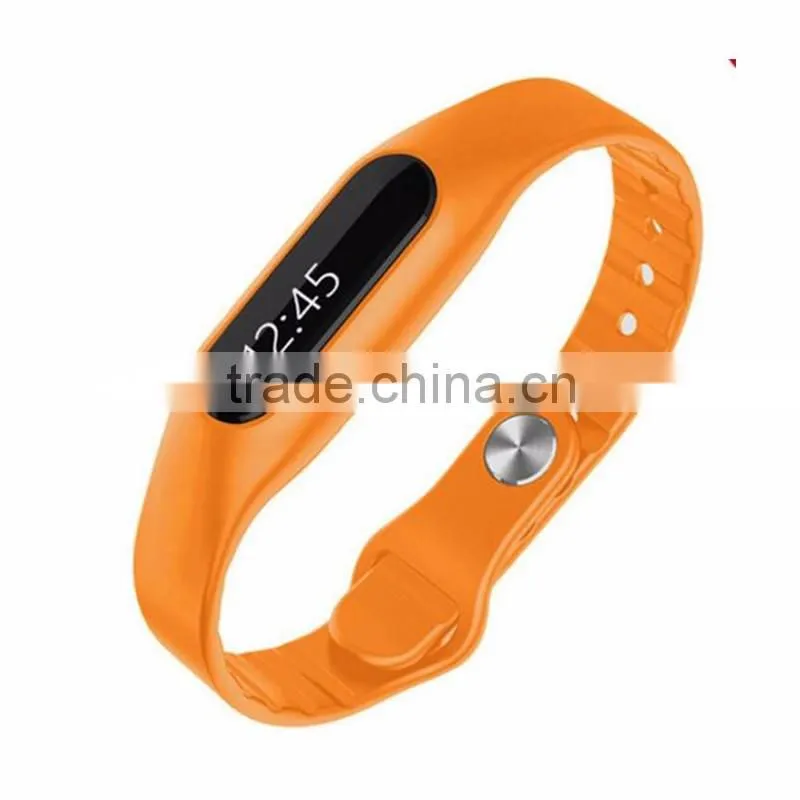 Aireego 2016 Fitness Activity Tracker Colorful in mold print silicon wristband smart band