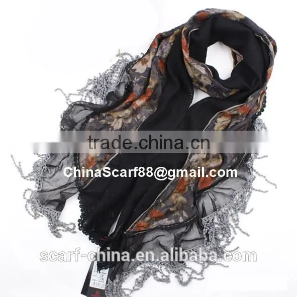 Womens romantic scarves