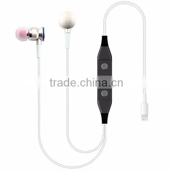 Mass production MFI certified digital earphone