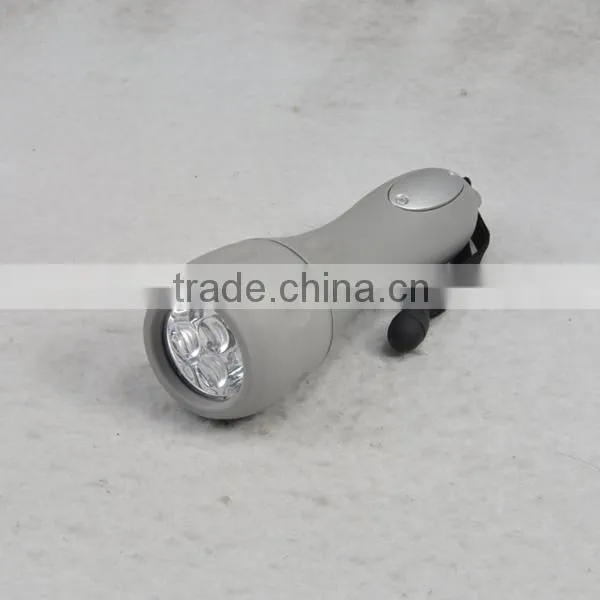 3 LED Rubber Flashlight