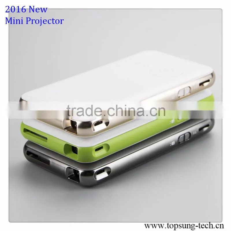 Smart HD 1080P pocket mobile phone projector android 16G RAM for home (Lechance)