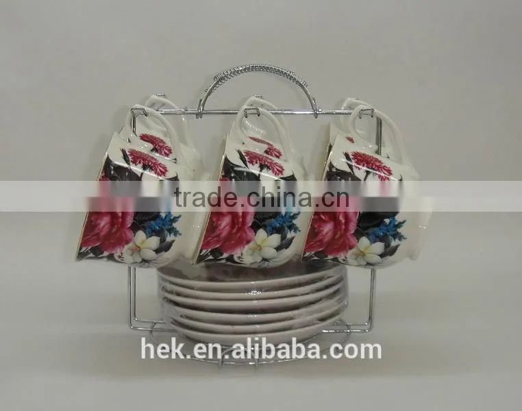 high quality cup and saucer ,handle mug ,tea cup and saucer for sale