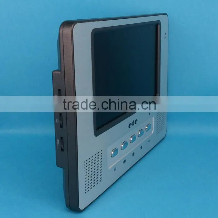 7 inch TFT-LCD screen smart home automation video door phone intercom system ding dong door bell video door bell