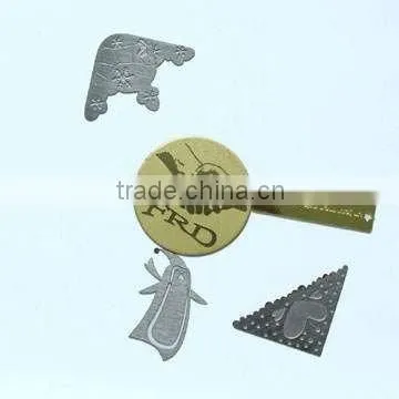 metal logos/custom metal logo for handbags
