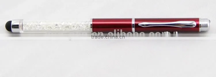 colorful 3 in 1multifunctional ball pen with led light for promotional
