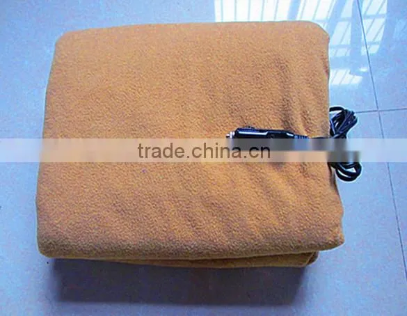 12V Portable Polar Fleece Electric Heating Blanket