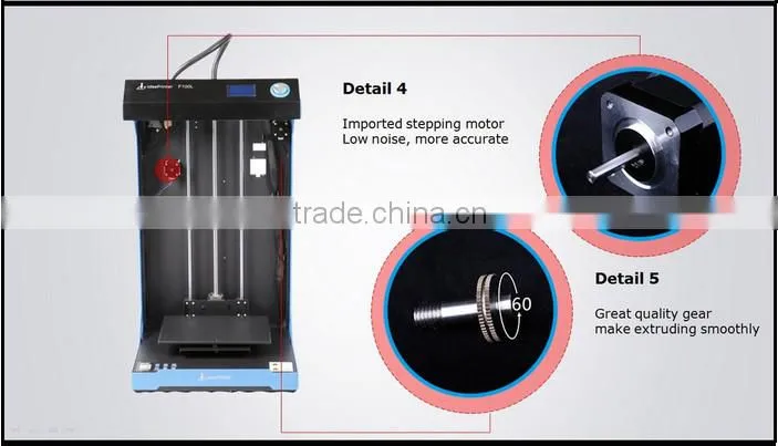 FDM large 3D printer / FDM digital 3D printer max printing size 305*205*575mm