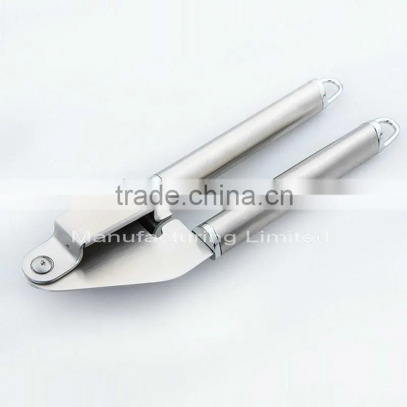Useful kitchen tool -- stainless steel garlic press