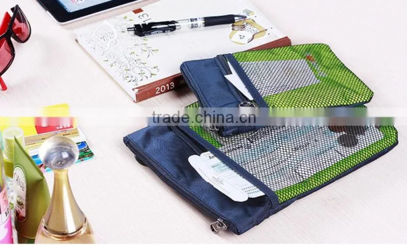 Neck Stash Pouch Passport Holder Safety Travel Wallet Phone Pocket Bag