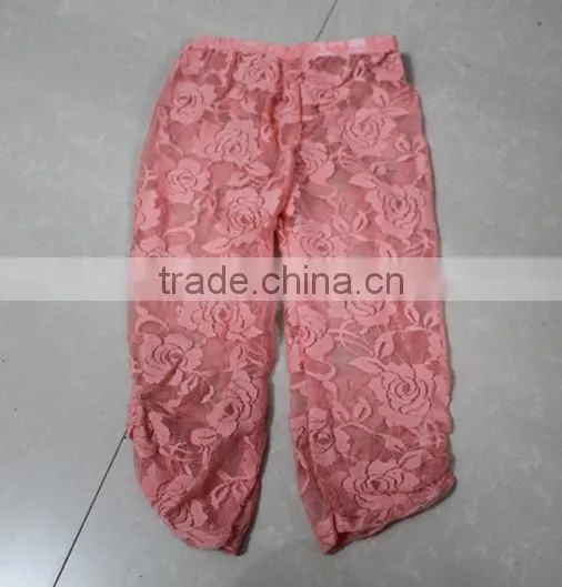 Wholesale cute baby lace legging