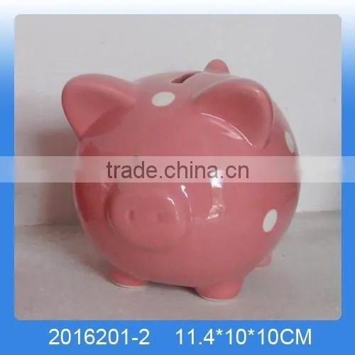 Lovely ceramic lion animal money box,ceramic lion piggy banks for wholesale