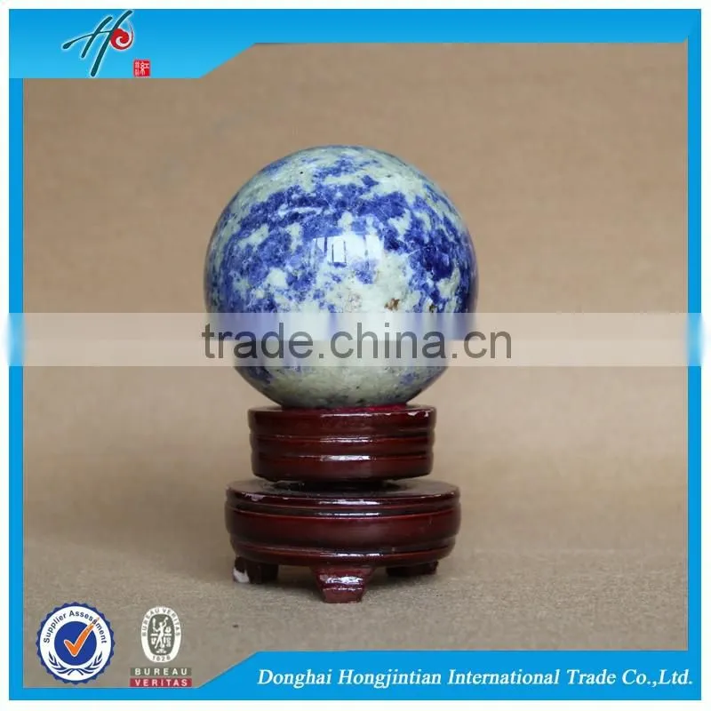HJT Nature Sodalite crystal ball personalized quartz sphere