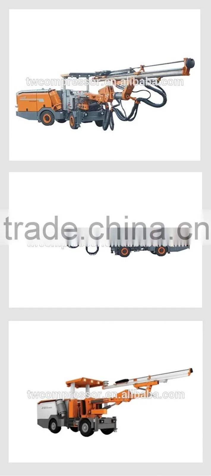 Hydraulic trailer mounted water well drilling rig for sale