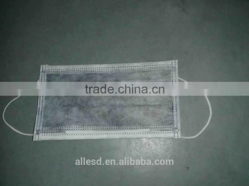 Disposable Nonwoven 4ply active carbon face mask