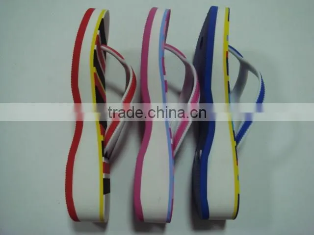 663 LOULUEN Wholesale EVA Woman Fancy Slippers Ladies High Heel Flip Flops