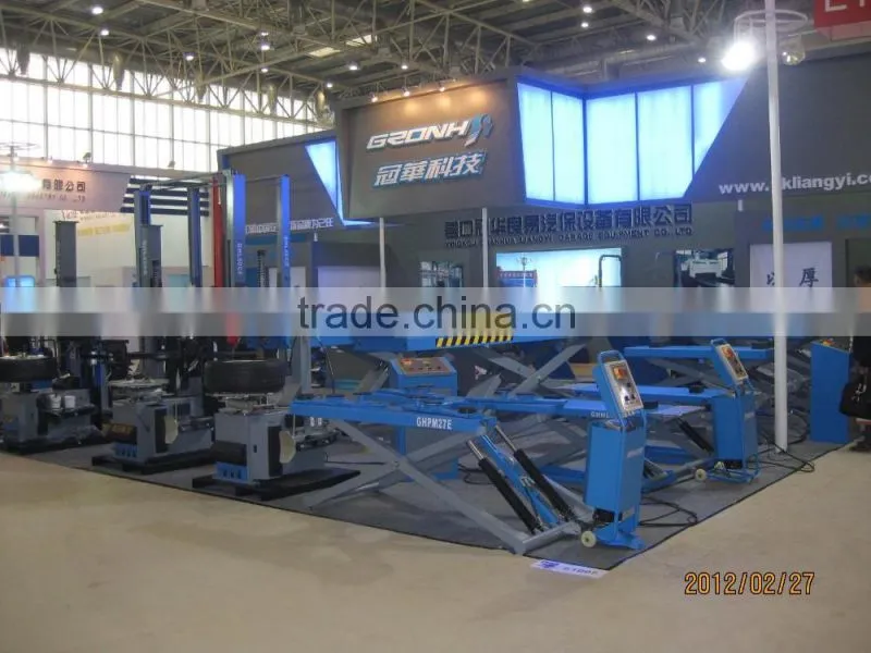 2-post lift base plate, automatic release, CE approved