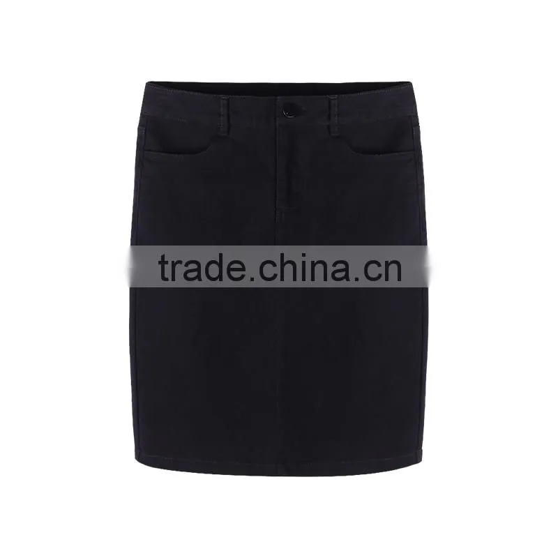 Fashion trendy Best jean skirt latest fashion wholesale jean skirts