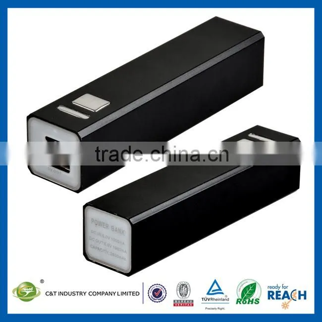 C&T 5600mAh Backup Charger Portable Power Bank Pack External Battery with Built-In Flashlight for cell phone