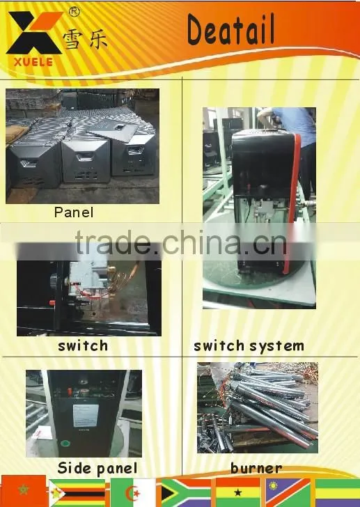 2014 new design floor standing gas heater with high qualityCE RL04