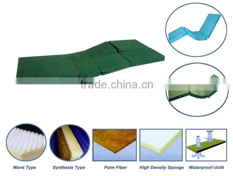 NFP04 Waterproof Cloth Foam Foldable Bed With Mattress