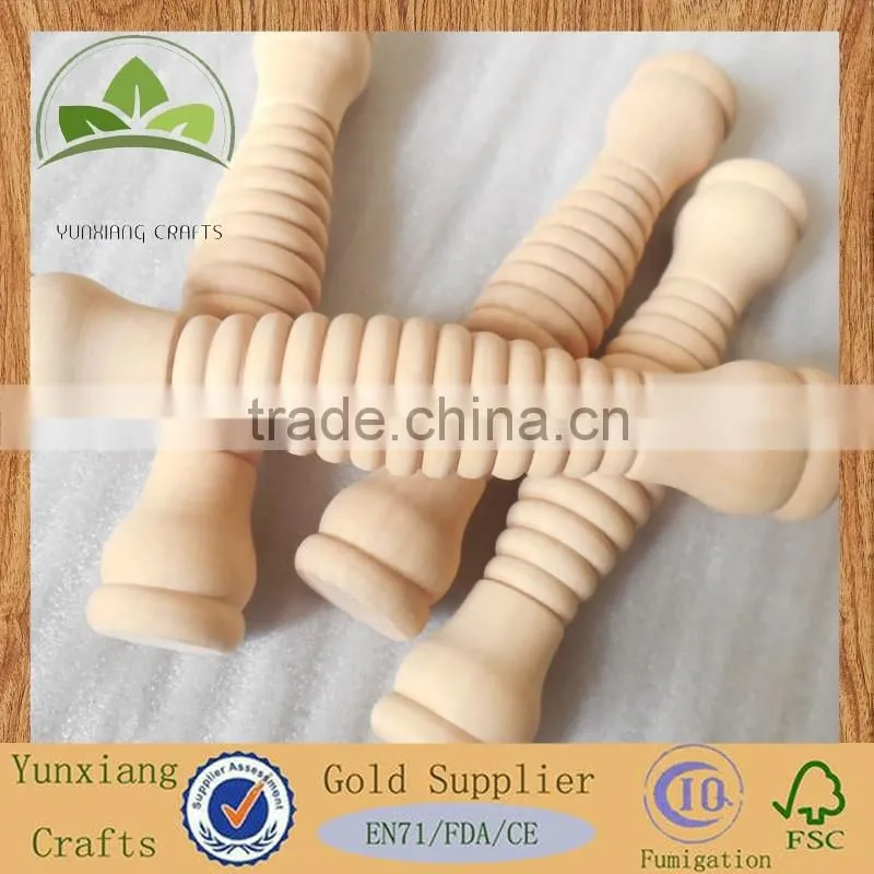 promotional wood wooden body arm leg massager