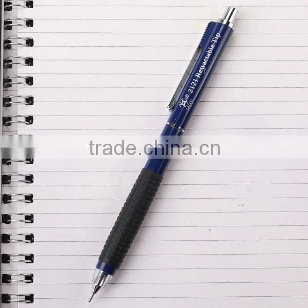 2016 hot sale retractable tip mechanical pencil for students