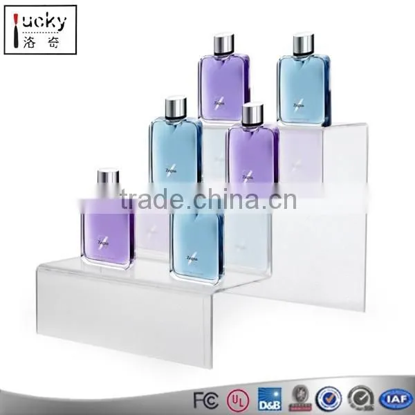 Acrylic Perfume Display Rack Bottle Display Stand