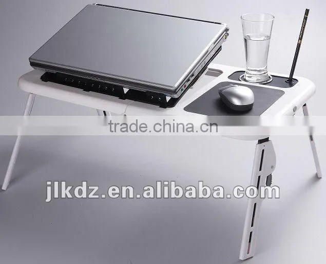 Latest high quality adjustable laptop cooling pad with mouse pad